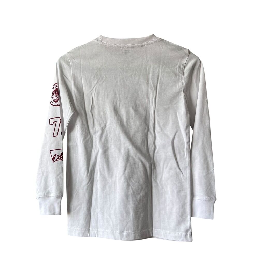 Levi's Youth Boys Sz. Small Long Sleeve Graphic Print Logo T-Shirt White 8-10yrs - Picture 2 of 7